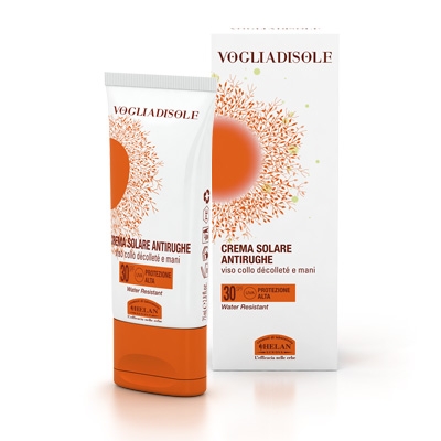 Voglia di sole crema solare antirughe SPF 30 HELAN