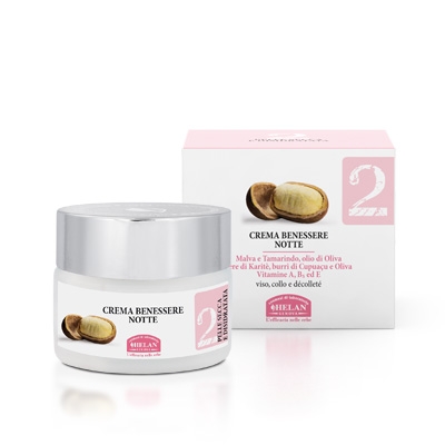 Linea 2 crema benessere notte HELAN